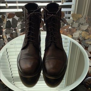 Round Cap Toe Boot